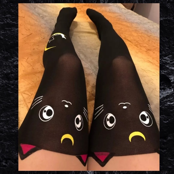 2 Pairs of Cute Sexy Cat Stockings Pantyhose - Picture 3 of 8